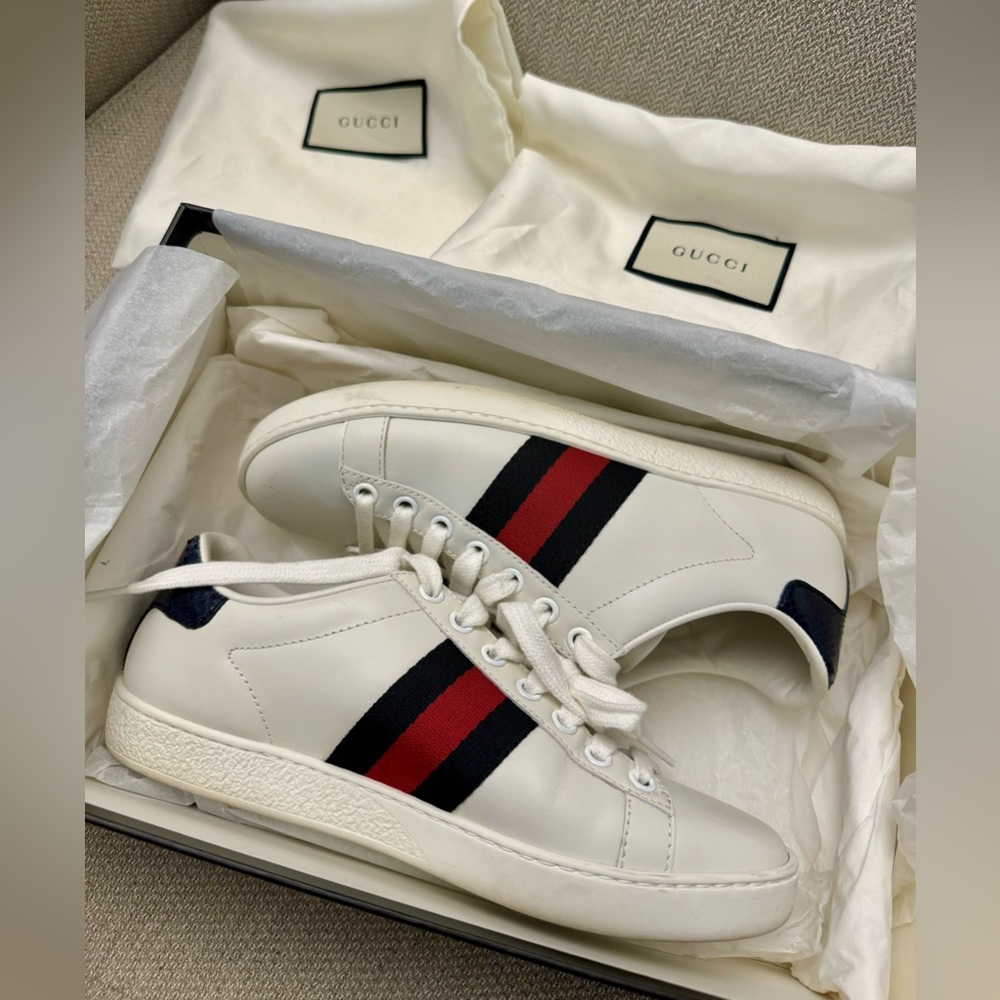 Gucci Ace Leather Sneaker